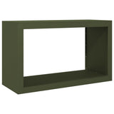 Firewood Rack Green 100x40x60 cm Steel 850985