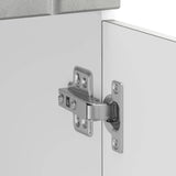 Kitchen Base Cabinet Lucca Concrete Grey Engineered Wood 853741