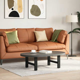 Coffee Table Legs Black 2 pcs 50x cm Steel 4013260