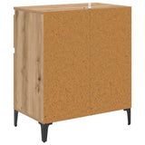 Sideboard Artisan Oak 60 x 35 x 70 cm Engineered Wood and Iron 881219