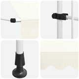 Manual Retractable Awning 250 cm Cream 143695