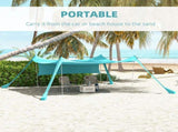 Beach Tent Event Shelter with Detachable Sidewall and Carry Bag, for Camping, Trips, Fishing, T3398P349054