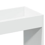 Highboard White 92x33x180 cm Engineered Wood 3309618