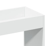 Highboard White 92x33x180 cm Engineered Wood 3309618