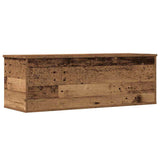 Storage Box Old Wood 102 x 35 x 35 cm Engineered Wood 868720