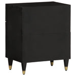 ZNTS Bedside Cabinet 50x33x60 cm Solid Wood Mango 358328