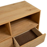 TV Cabinet SAUDA Oak 99x43x55 cm Solid Wood Pine 377597