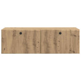 Wall-Mounted TV Cabinet 98 x 41 x 30 cm Artisan Oak 899214