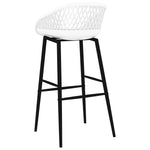 Bar Chairs 4 pcs White 248162