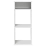 Book Cabinet White 34x31x80 cm Engineered Wood 860274