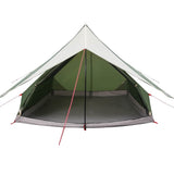 Family Tent with Roof Green and White 315 x 286 x 200 cm 4100679