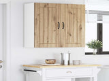 Wall Cabinet LUCCA Artisan Oak 80 x 31 x 80 cm Engineered Wood 885064