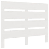 Headboard White 90x3x80 cm Solid Wood Pine 821328