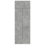 Storage Cabinet Concrete Grey 80x42.5x225 cm Engineered Wood 3281353