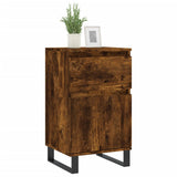 Sideboards 2 pcs Smoked Oak 40x35x70 cm Engineered Wood 831175