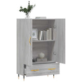 Highboard Grey Sonoma 69.5x31x115 cm Engineered Wood 828218