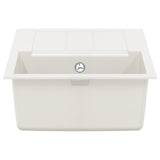 Sink White 780 x 500 mm 80% Quartz and 20% Resin 42028395