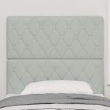 Headboard with Headboard Light Grey 100 cm Faux Leather 3337752