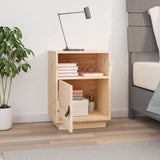 Bedside Cabinet 40x34x55 cm Solid Wood Pine 818315