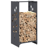 Firewood Rack Anthracite 40x30x80 cm Cold-rolled steel 864221