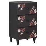 Storage Cabinets Multicolour 40 x 33.5 x 75 cm Solid Mango Wood 4018723