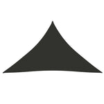 ZNTS Sunshade Sail Oxford Fabric Triangular 5x5x6 m Anthracite 135128