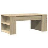 Coffee Table Sonoma Oak 102x55x42 cm Engineered Wood 831855
