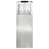 Solar LED Pathway Light 2 pcs Silver Galvanized 879728