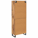 Highboard 2 pcs Old Wood 69.5 x 34 x 180 cm 3415811