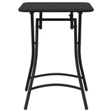Bistro Table Anthracite 55 x 55 x 72.5 cm Powder-coated Steel 42002948