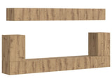 TV Cabinet Set 5 pcs Artisan Oak Engineered Wood 3409095