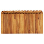 Garden Raised Bed 100x30x50 cm Solid Acacia Wood 45924