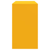 Storage Cabinet Mustard Yellow 90 x 40 x 70 cm Steel 891637