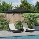 Umbrella Black 286 x 284 x 270 cm Aluminium and Polyester 42003323