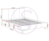 ZNTS Prado 4'6" Bed 200-203-039