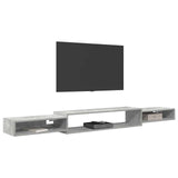 Wall-mounted TV Cabinet Wall-Mounted Concrete Grey 8006016