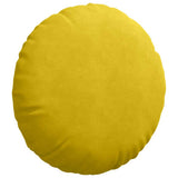 Seat Cushions 2 pcs Yellow 80 x 29 cm Velvet 42014255