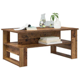 Coffee Table Old Wood 90 x 50 x 40 cm Engineered Wood 8000218