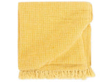 Throw Cotton 220x250 cm Mustard Yellow 133763