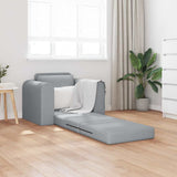 Sofa Bed Light grey 98 x 71 x 83 cm Fabric 4106655