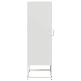 Highboard White 36x39x123 cm Cold-rolled Steel 853397
