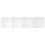 Book Cabinet/TV Cabinet White 36x30x143 cm Engineered Wood 800144