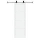 Sliding Door ORKDAL White 73.5 x 211 cm Solid Pine Wood 3333441