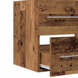 Bathroom Sink Cabinet Old Wood 60x38.5x48 cm Engineered Wood 862026
