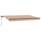 Retractable Awning Multicolour 400 x 200 cm Fabric 3329846