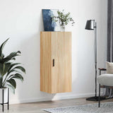 Wall Mounted Cabinet Sonoma Oak 34.5x34x90 cm 828871