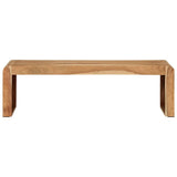 TV Stand 110x33x33 cm Solid Wood Acacia 351648