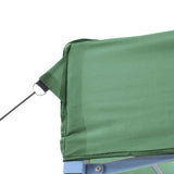 Party Tent Green with Blue Frame Oxford Fabric 4004952