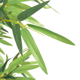 ZNTS Artificial Bamboo Plant with Pot 120 cm Green 244456