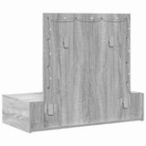 Dressing Table with Drawer Grey 83 x 40 x 70 cm Engineered Wood 865231
